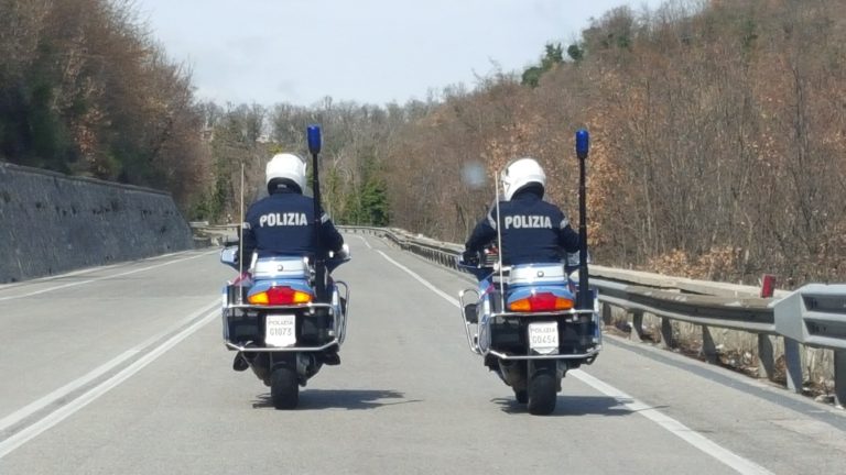 Polizia Stradale in Moto