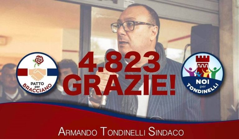 Tondinelli sindaco 4.823 grazie 19.06.2016