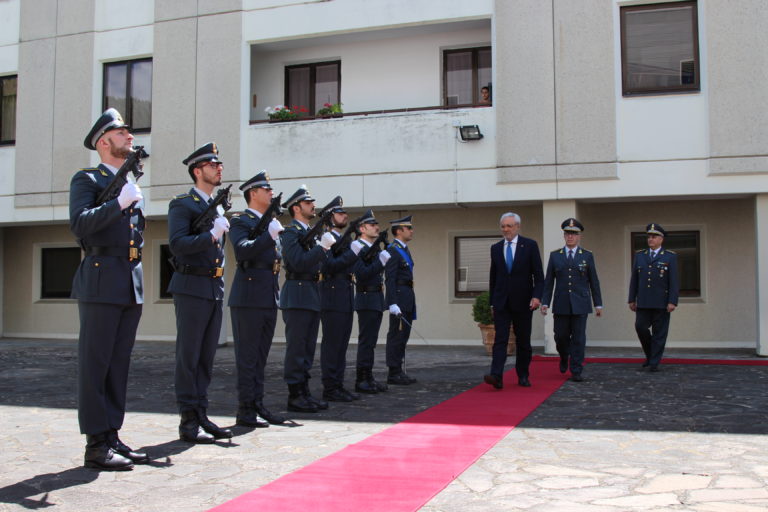 Visita prefeto Cannizzaro al comando GdF Pg