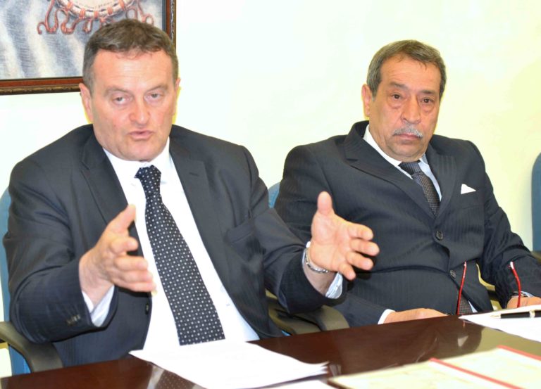 Gianni Moscherini con Giuseppe Sarnella