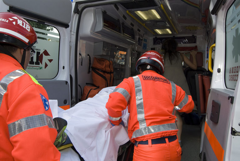 Incidente mortale foto archivio