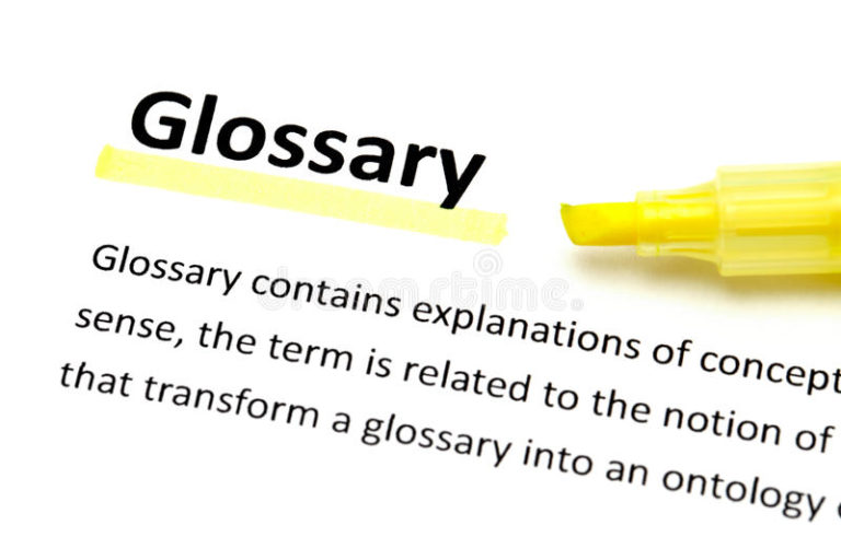 glossario