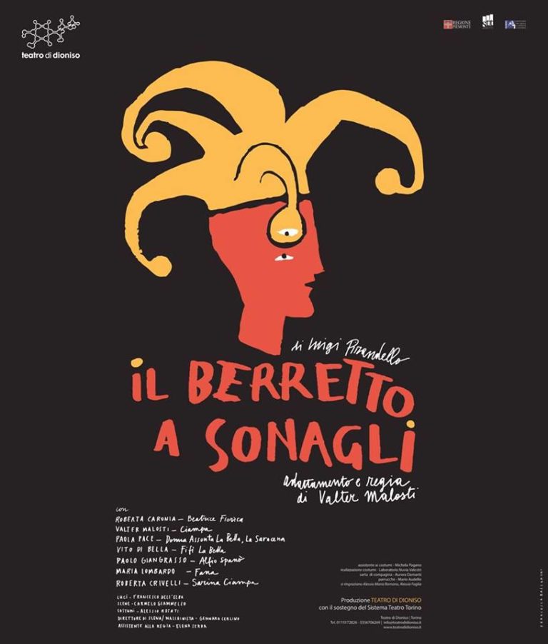 Locandina Il berretto a sonagli_Teatro Unione