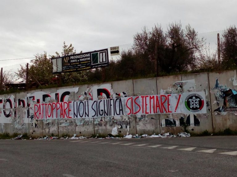 striscione variante