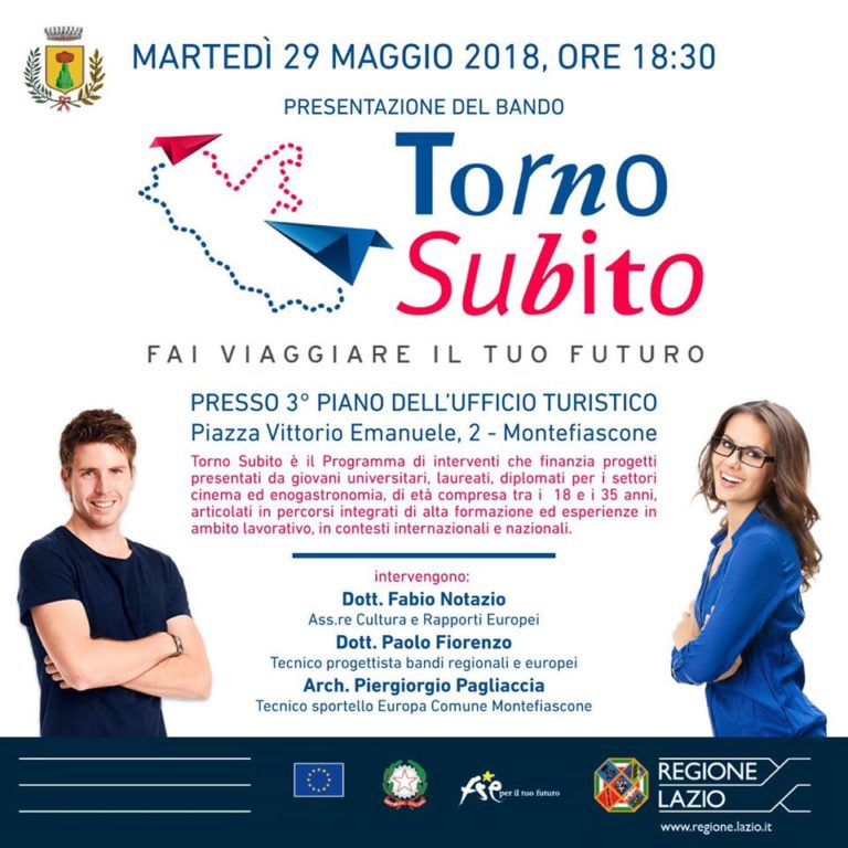 torno subito