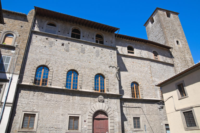 Chigi Palace. Viterbo. Lazio. Italy.