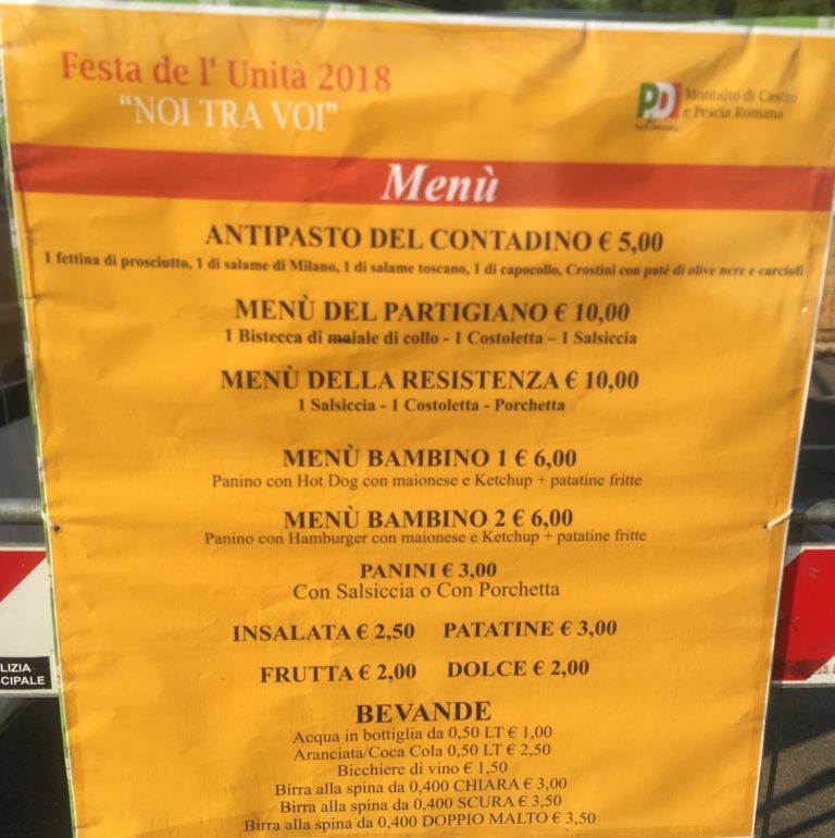 festa unita
