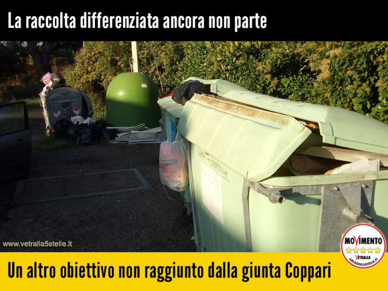 raccolta differanziata vetralla