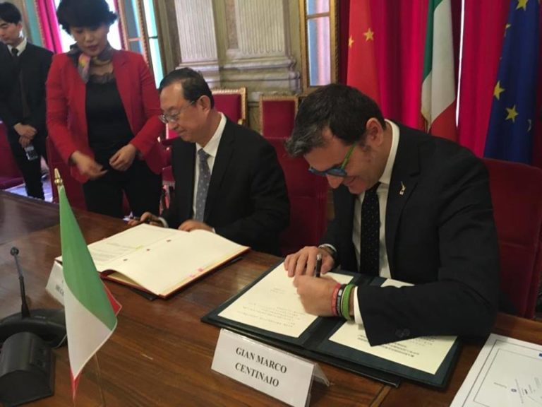 centinaio firma