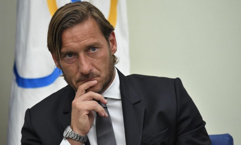 francesco totti lascia la roma