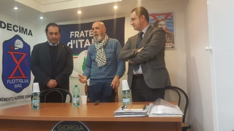 tedesco nella sede della X Mas