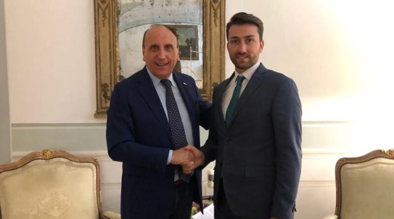 Vincenzo Pepe con Fabio Notazio