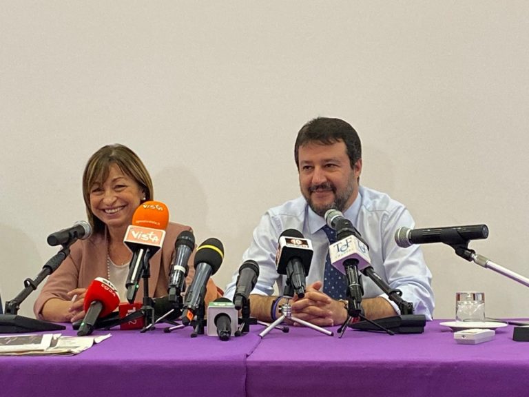 Tesei salvini