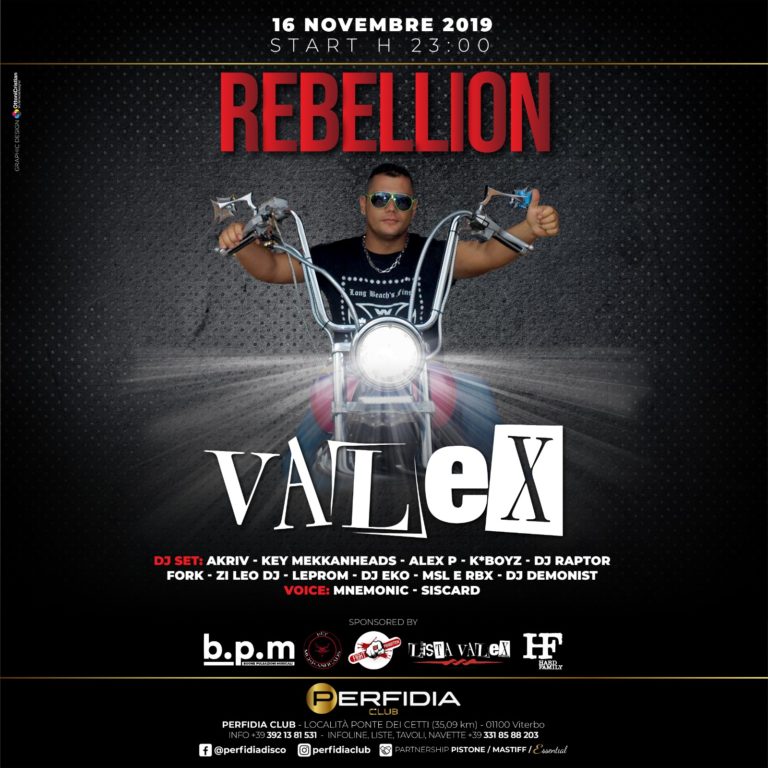 Valex (Perfidia 16 Novembre 2019)