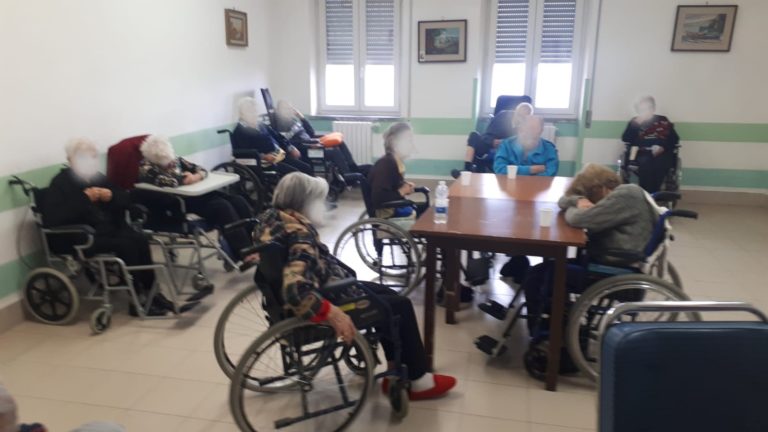 Ospiti casa di Risposo San Giuseppe Acquapendente