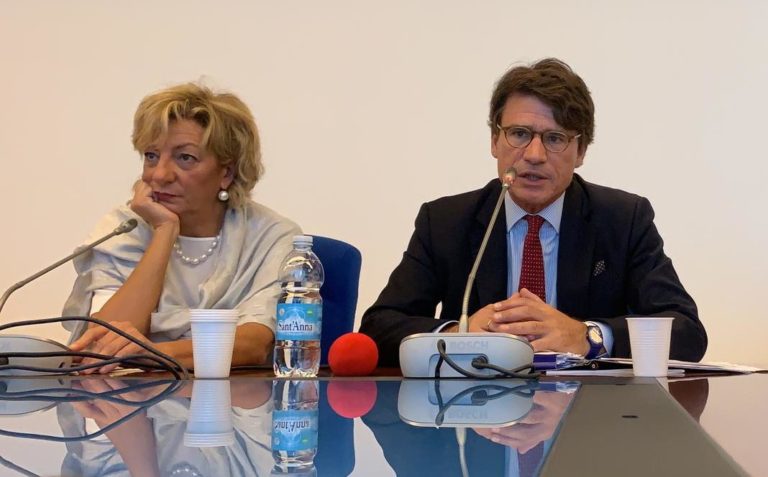 Roberta Macii con Francesco Maria Di Majo