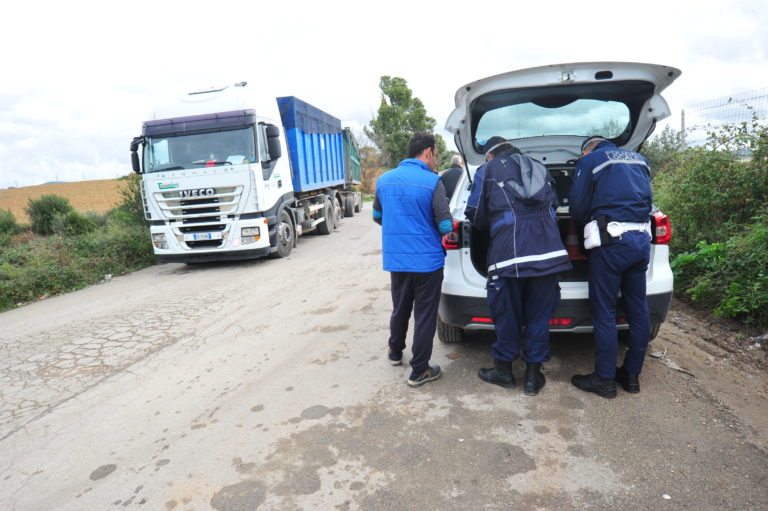 camion ama multati civitavecchia