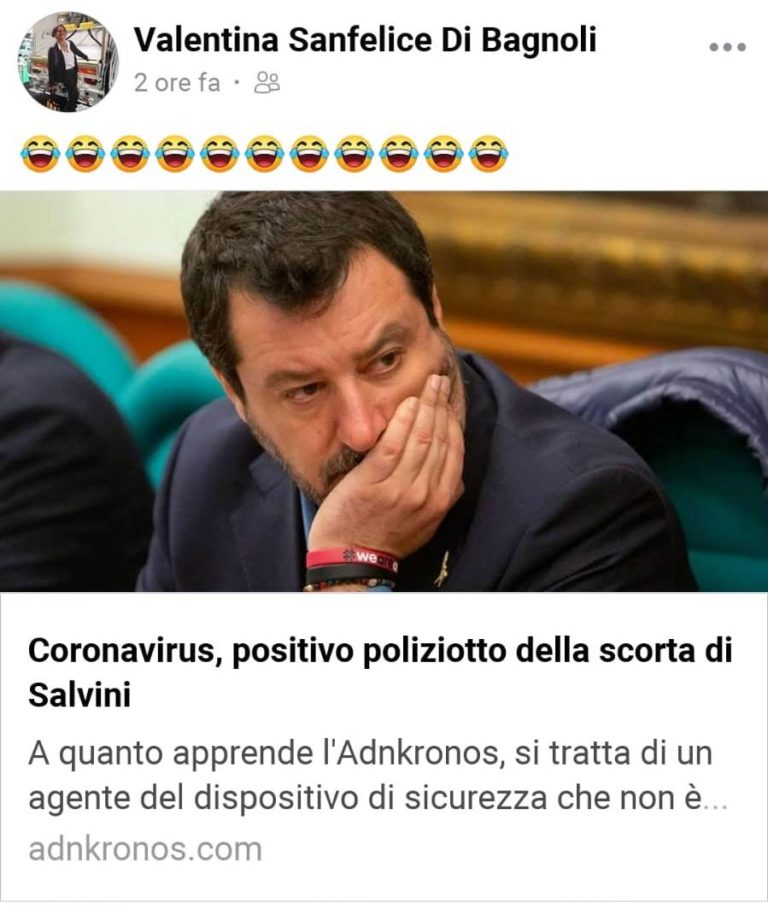 sanfelice attacca salvini