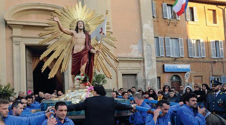 cristo risorto tarquinia