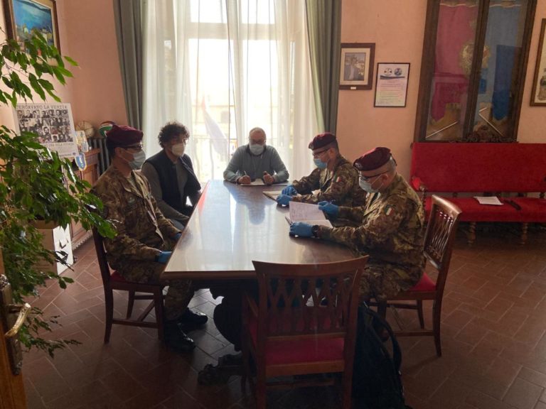 bracciano riunione con la Folgore