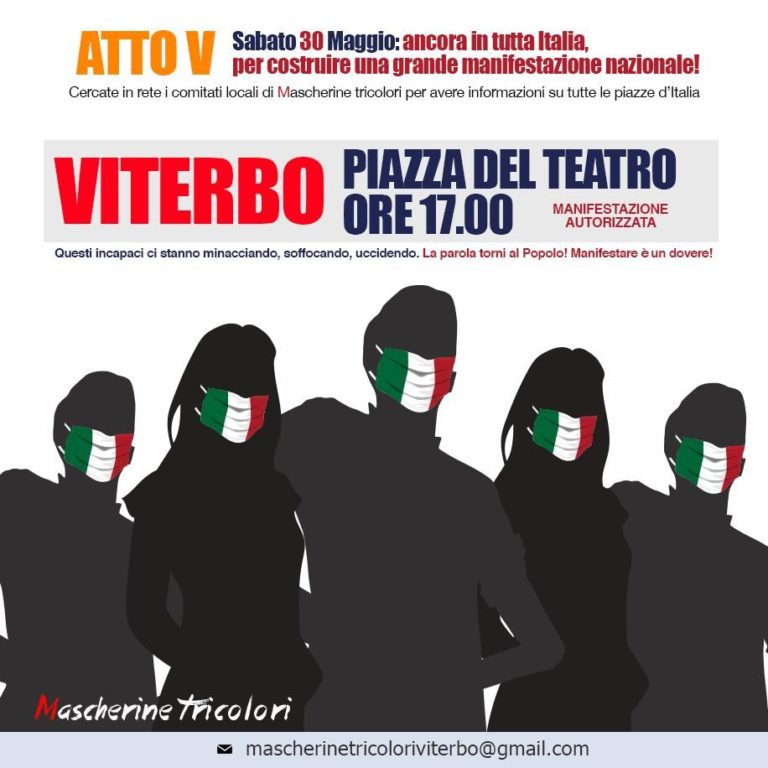 mascherine teatro