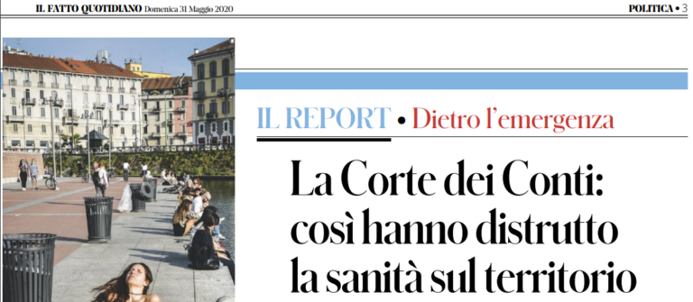 pagina il fatto corte conti