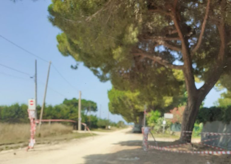 sbarra rimossa san giorgio