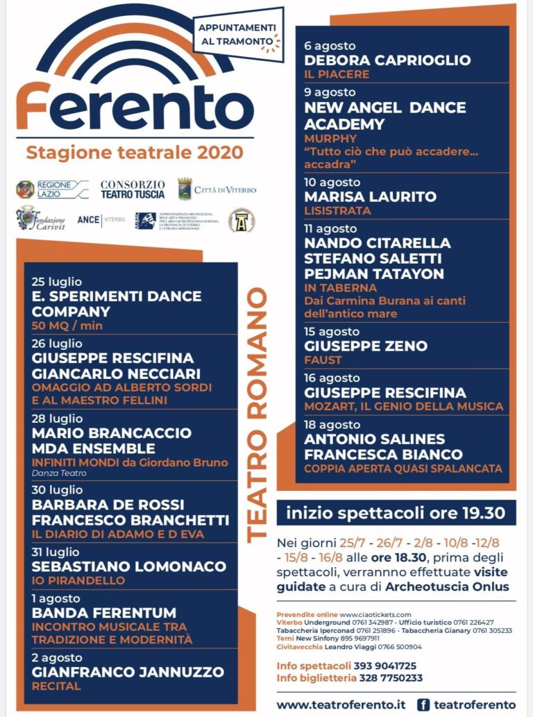 stagione ferento 2020