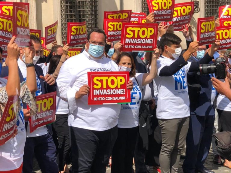 manifestazione palazzo chigi