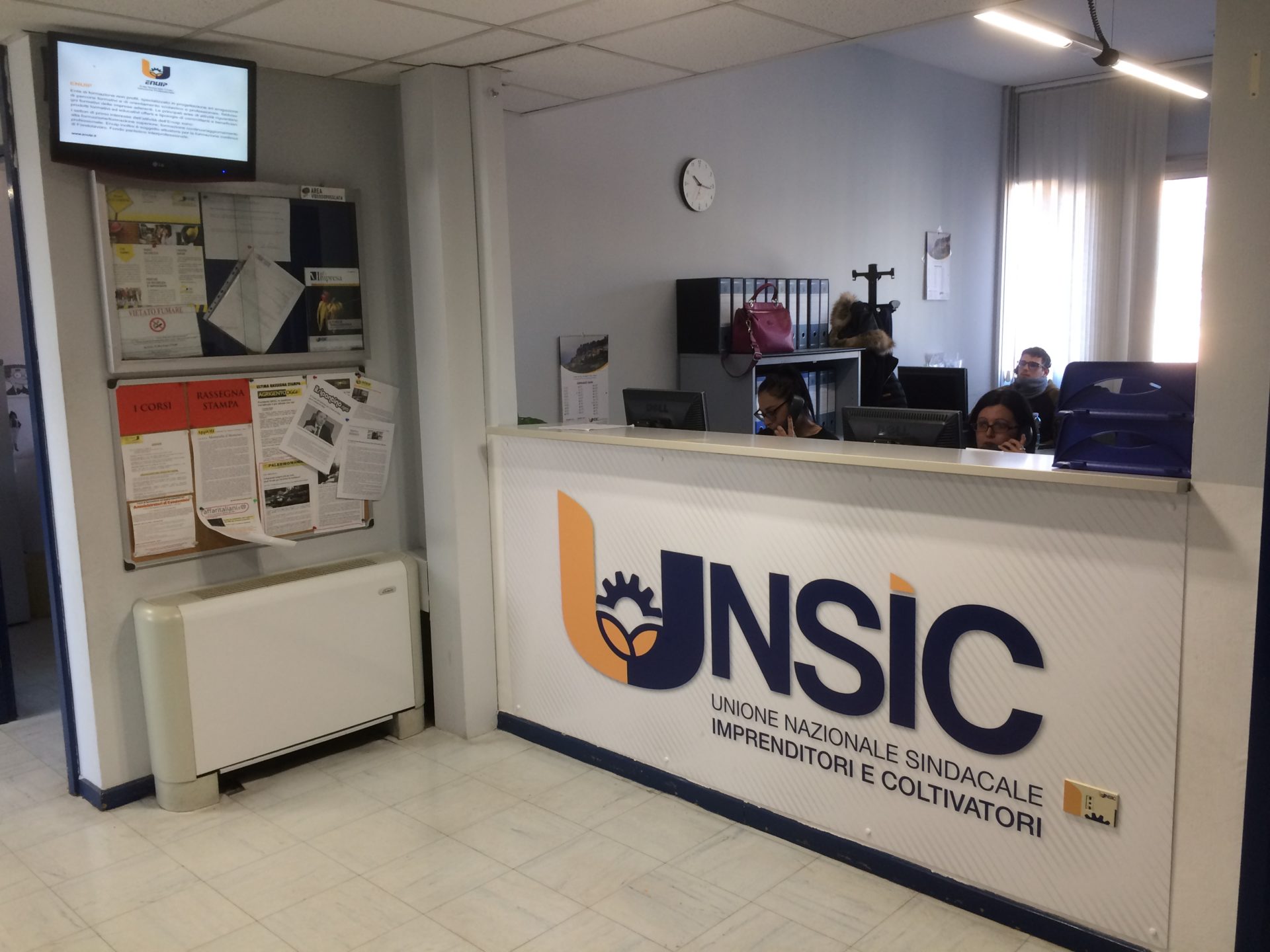 La sede della direzione nazionale dell'Unsic (1)