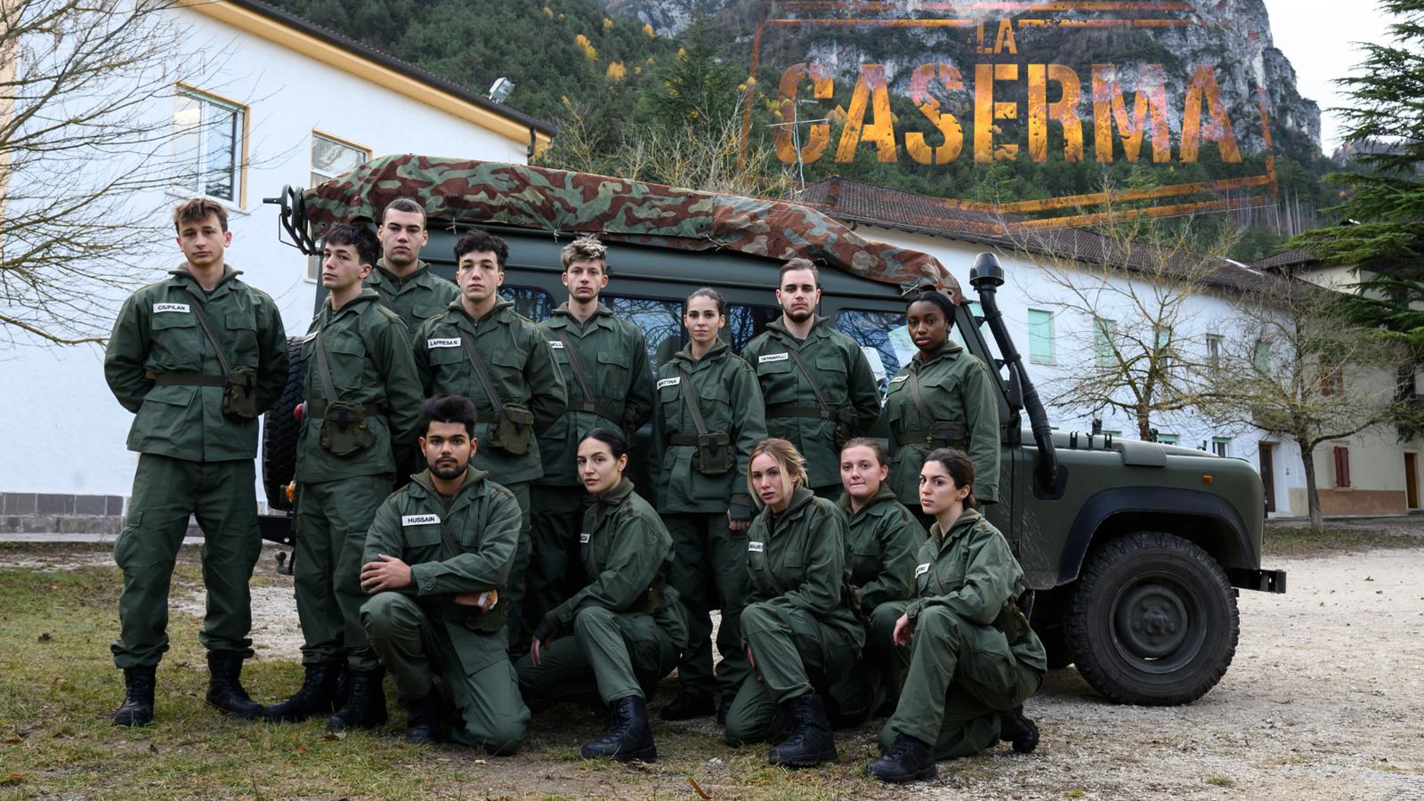 Cast La Caserma Rai 2