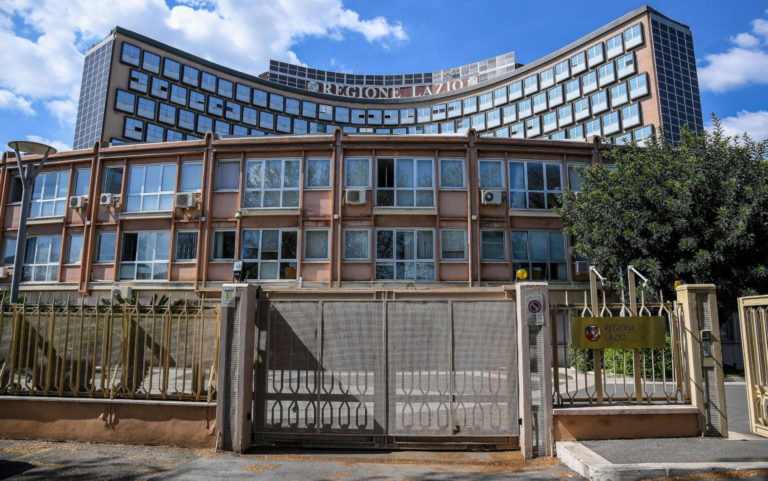 La sede della Regione Lazio