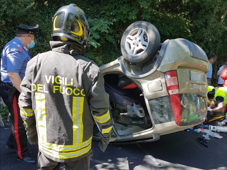 incidente st prv 25 canepina