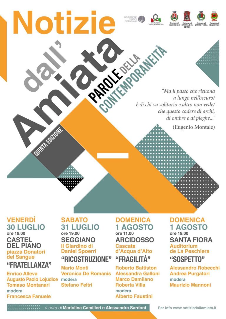 LOCANDINA NOTIZIA DALL'AMIATA 2021