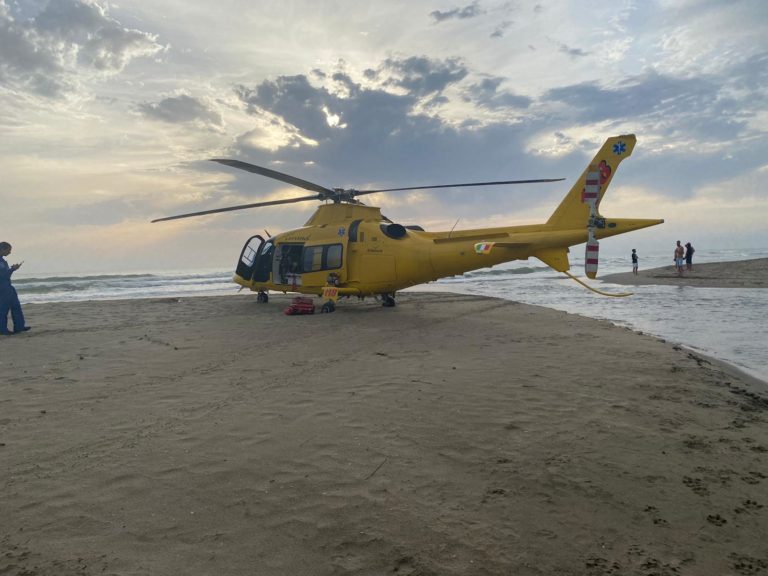 elisoccorso in spiaggia