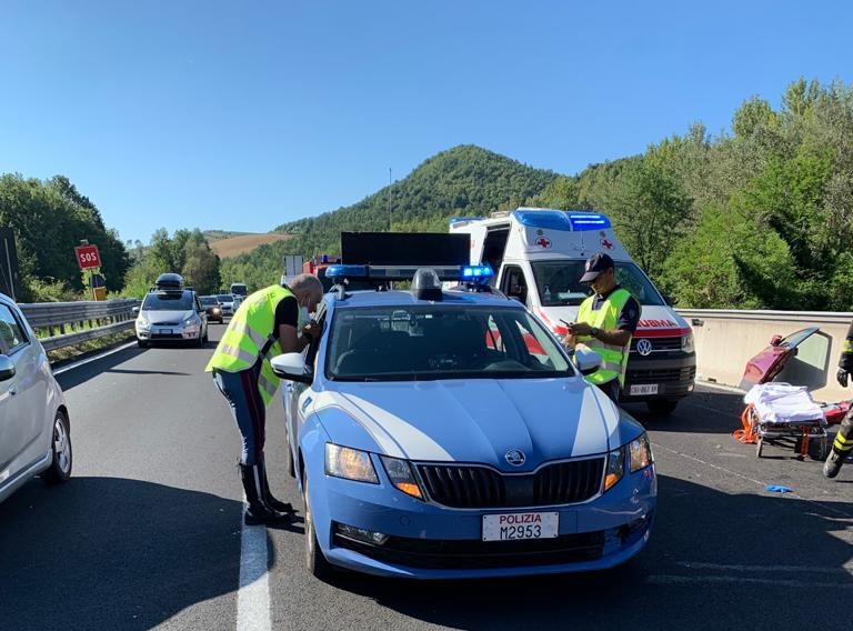 orvieto incidente sull a1 direzione fabro tre in codice rosso etrurianews