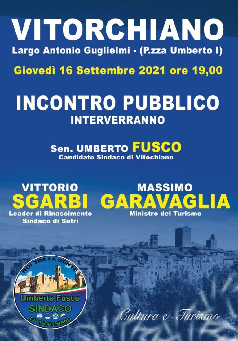 Incontro Garavaglia, Sgarbi, Fusco