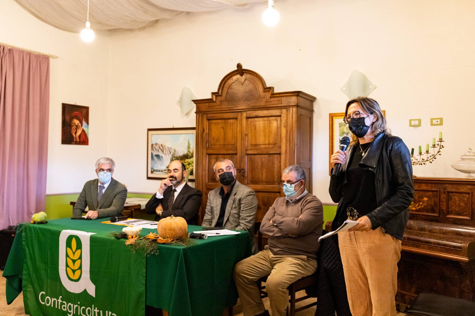 Ferrazza, Augugliaro, Trani, Virgili, Bettina Sabatini (1)