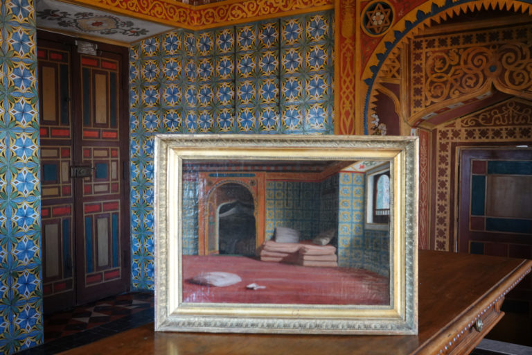 Tableau Alfred de Curzon (1) © AFR - Villa Médicis