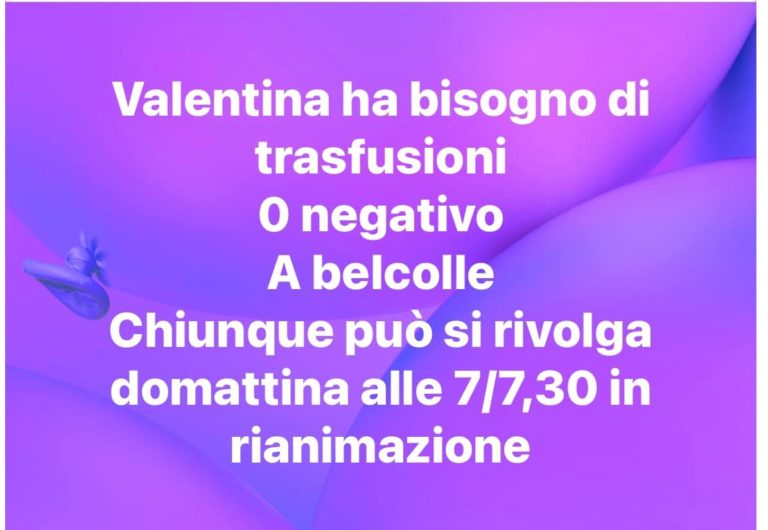 aiutiamo valentina