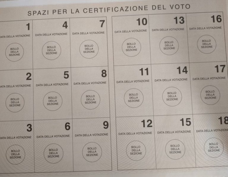 certificato elettorale