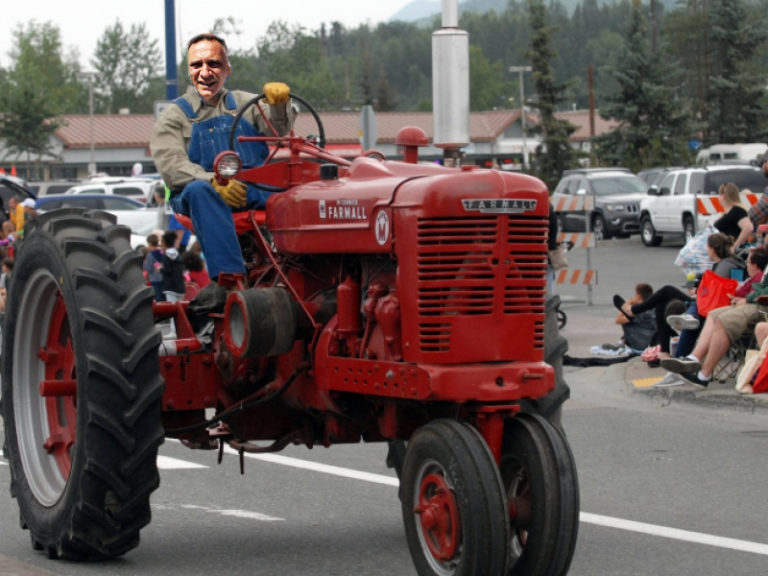 dimitri e il trattore