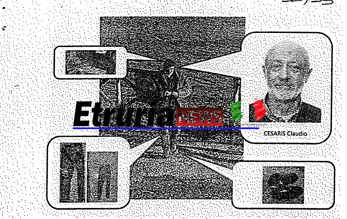 Claudio Cesaris prima dell'omicidio