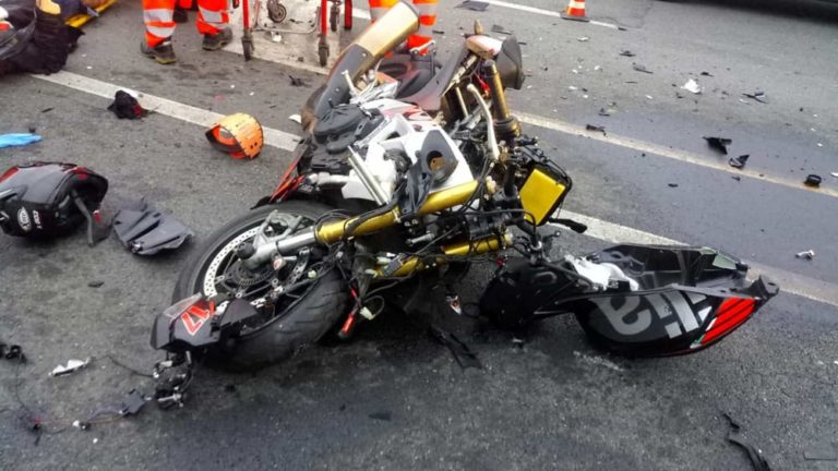 incidente moto - foto archivio