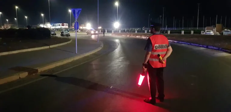controlli-carabinieri-Ostia-notte