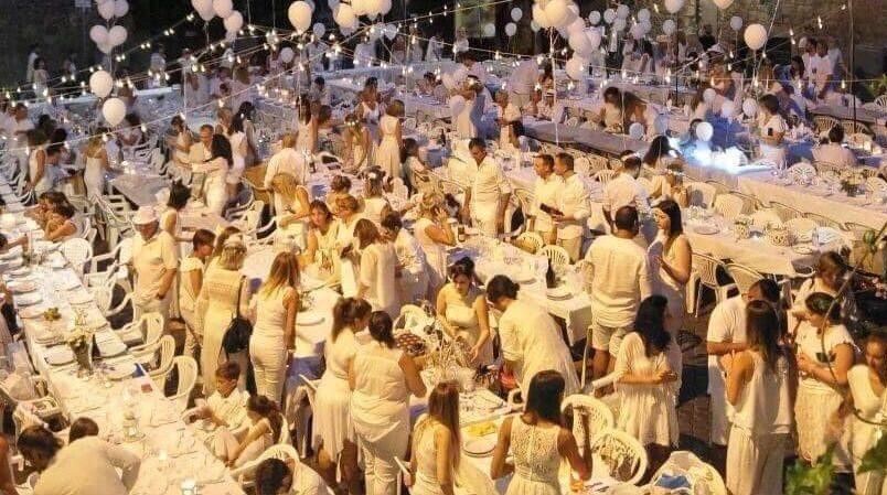 cena in bianco