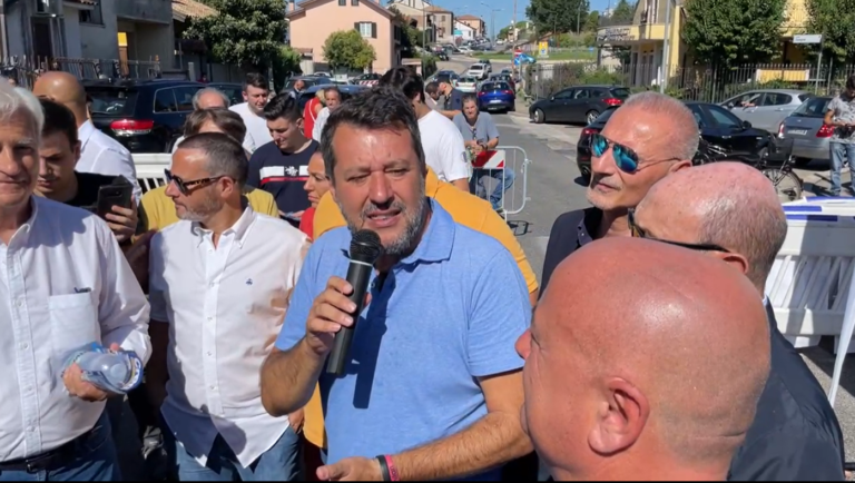 salvini a frosinone