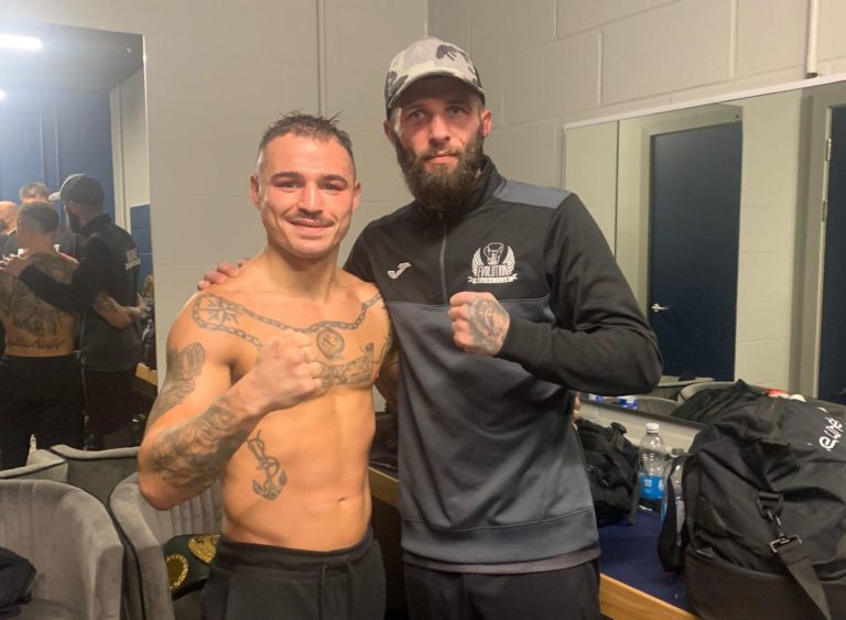 Magnesi e Cacace nel post match