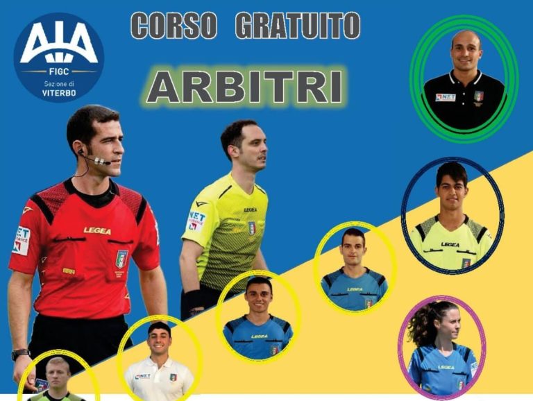 manifesto corso arbitri 2022 tarquinia