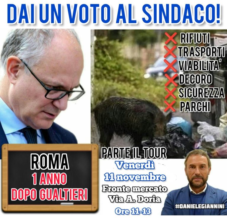 DAI UN VOTO AL SINDACO locandina